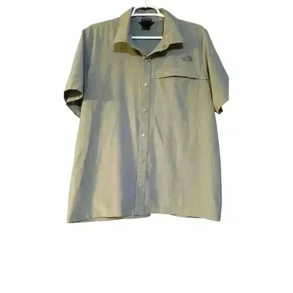The North Face Never Stop‎ Exploring Men Shirt Size L Athleisure Vented Fishing